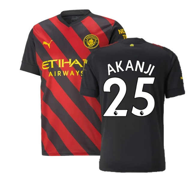2022-2023 Man City Away Shirt (AKANJI 25) — Shop Online