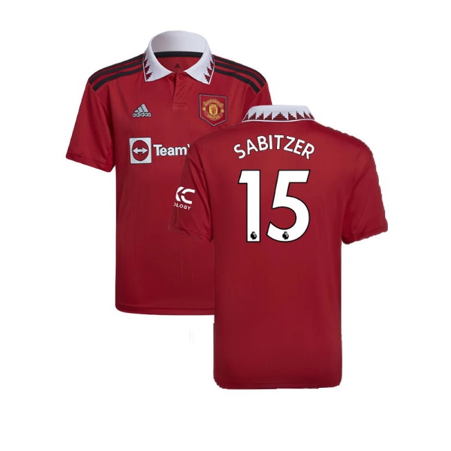 2022-2023 Man Utd Home Shirt (Kids) (Sabitzer 15) — Buy Online
