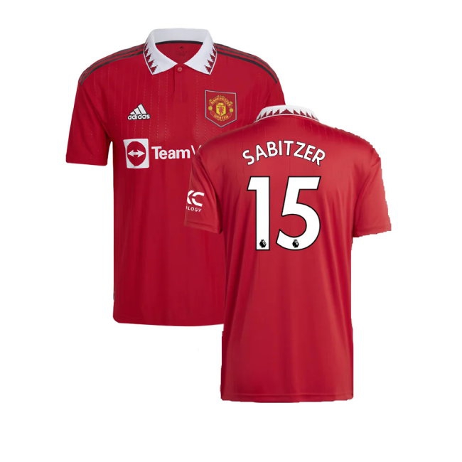 2022-2023 Man Utd Home Shirt (Sabitzer 15) — Buy Now