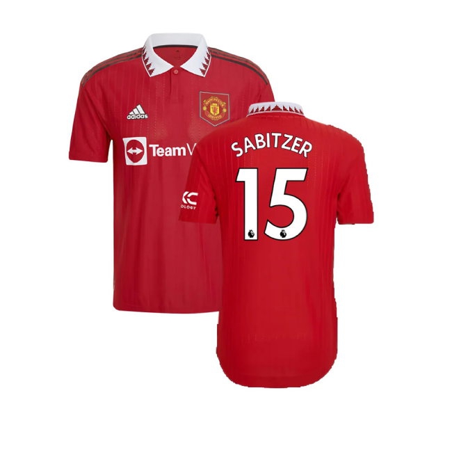 2022-2023 Man Utd Player Version Home Shirt (Sabitzer 15) — Shop Now
