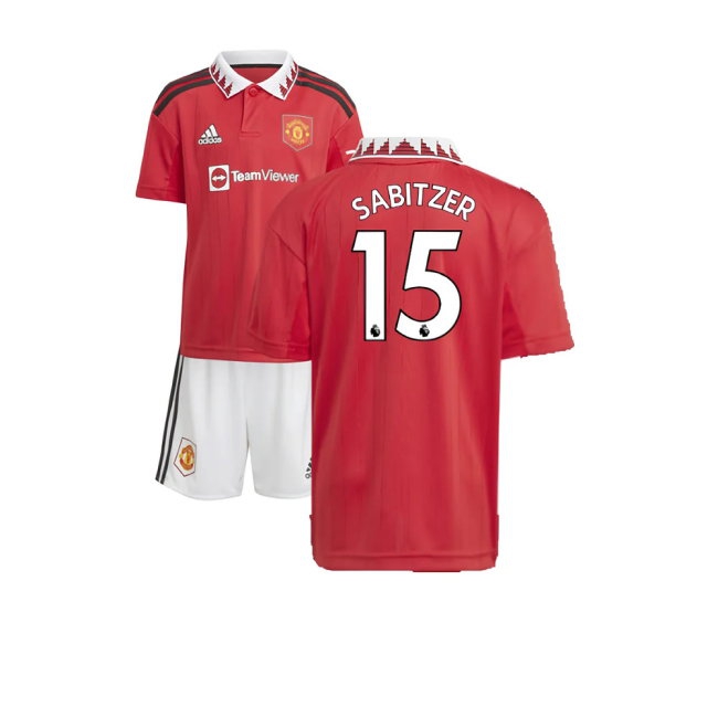 2022-2023 Man Utd Home Mini Kit (Sabitzer 15) — Shop Online