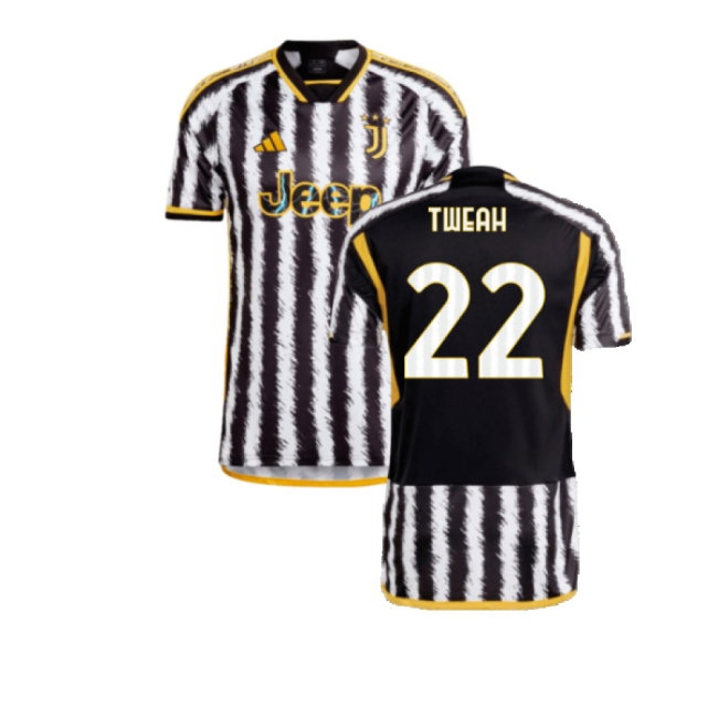 2023-2024 Juventus Home Shirt (T Weah 22) — Shop Now