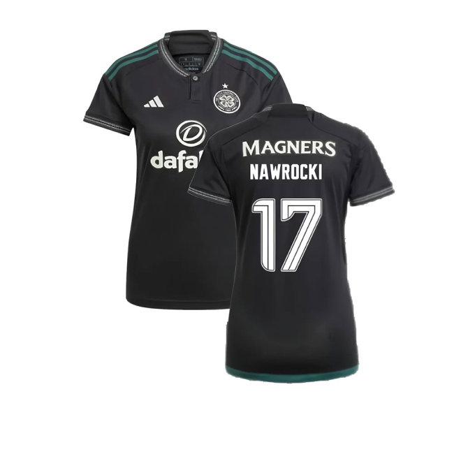 2023-2024 Celtic Away Shirt (Womens) (Nawrocki 17) — Buy Now
