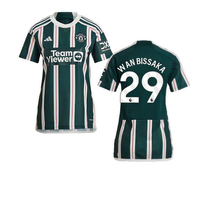 2023-2024 Man Utd Away Shirt (Ladies) (Wan Bissaka 29)