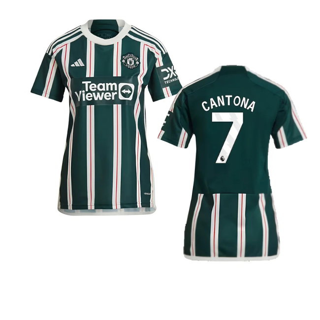 2023-2024 Man Utd Away Shirt (Ladies) (Cantona 7) — Shop Online