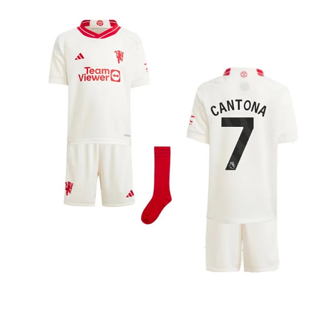 2023-2024 Man Utd Third Mini Kit (Cantona 7) — Shop Online