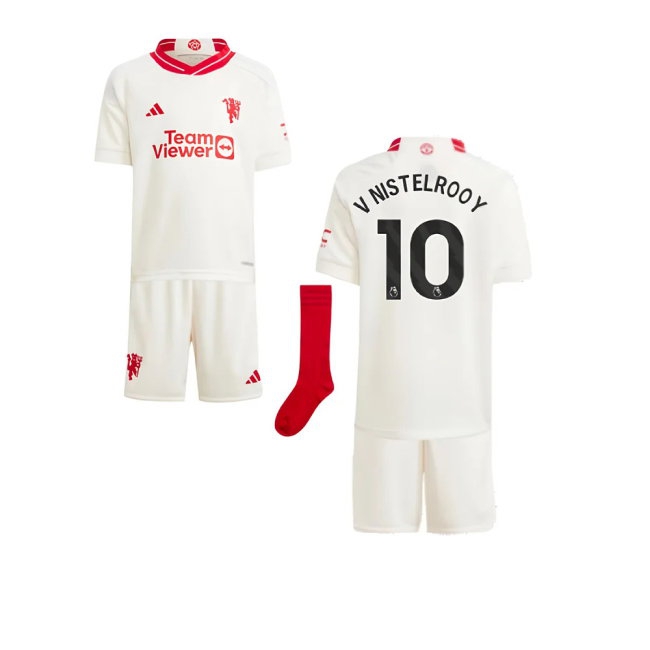 2023-2024 Man Utd Third Mini Kit (V Nistelrooy 10)