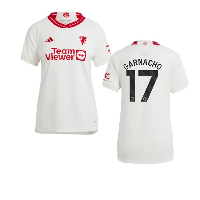 2023-2024 Man Utd Third Shirt (Ladies) (Garnacho 17) — Shop Now