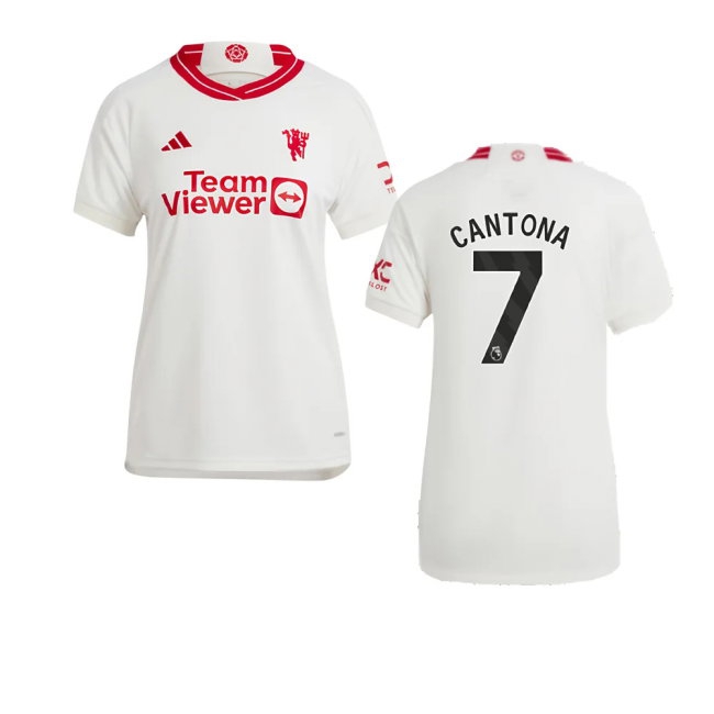 2023-2024 Man Utd Third Shirt (Ladies) (Cantona 7) — Buy Online
