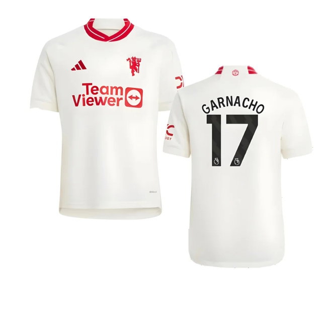 2023-2024 Man Utd Third Shirt (Kids) (Garnacho 17) — Shop Online
