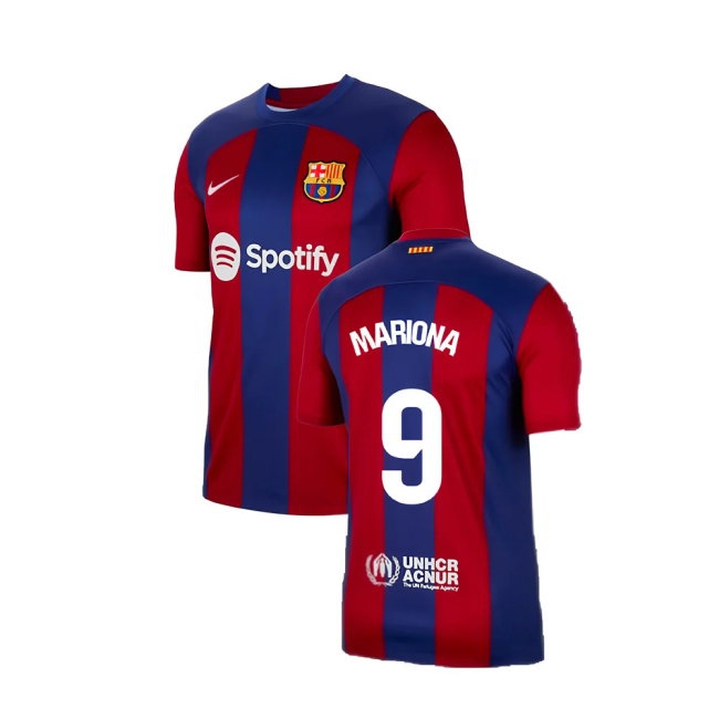 2023-2024 Barcelona Home Shirt (Mariona 9) — Shop Now