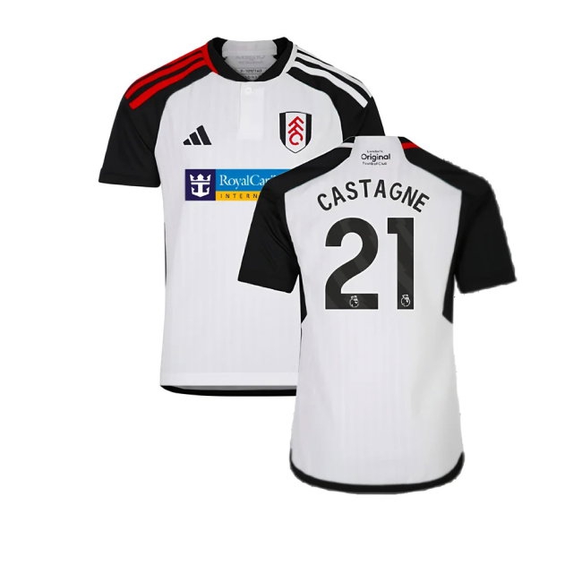 2023-2024 Fulham Home Shirt (Kids) (Castagne 21) — Buy Now