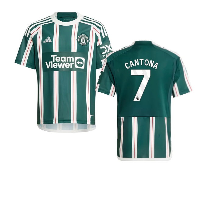 2023-2024 Man Utd Away Shirt (Kids) (Cantona 7) — Shop Online