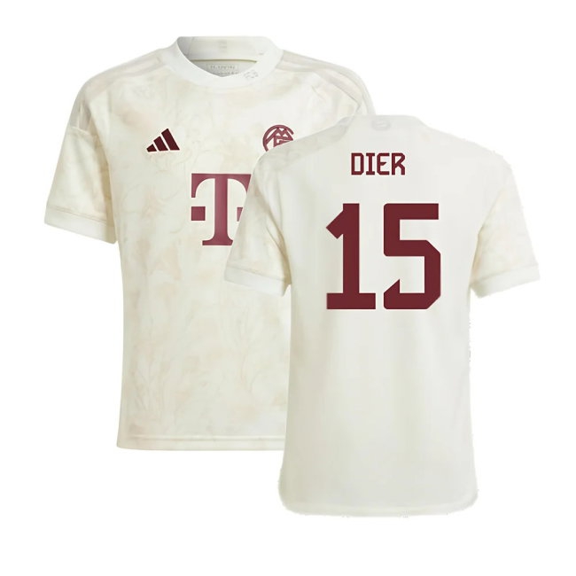 2023-2024 Bayern Munich Third Shirt (Kids) (Dier 15) — Buy Now