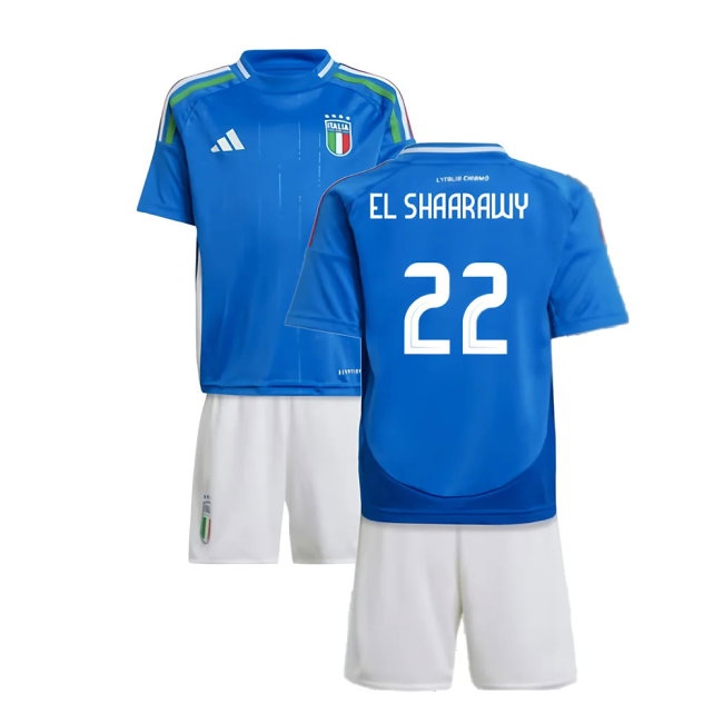 2024-2025 Italy Home Mini Kit (EL SHAARAWY 22) — Buy Online
