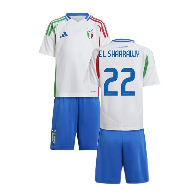 2024-2025 Italy Away Mini Kit (EL SHAARAWY 22) — Shop Now