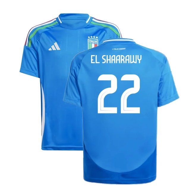 2024-2025 Italy Home Shirt (Kids) (EL SHAARAWY 22) — Shop Online