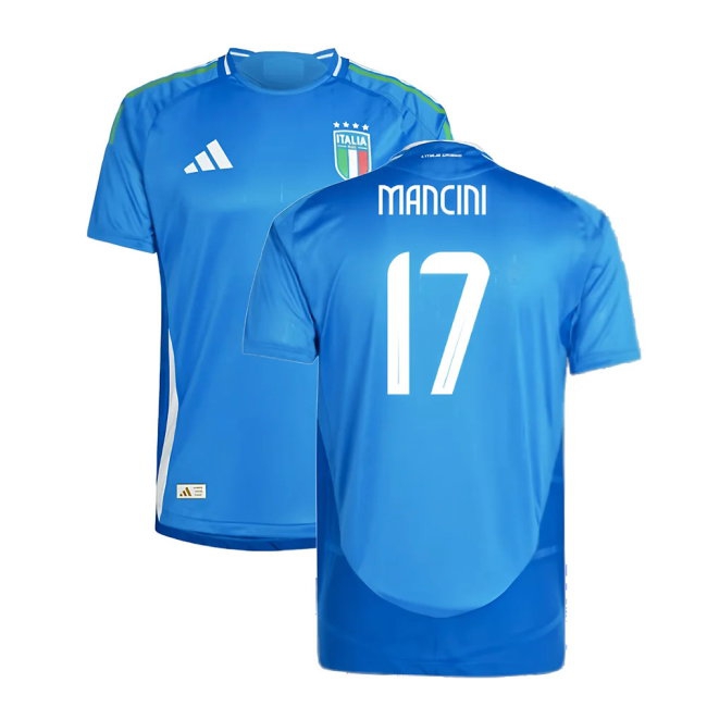 2024-2025 Italy Player Version Home Shirt (MANCINI 17) — Buy Online