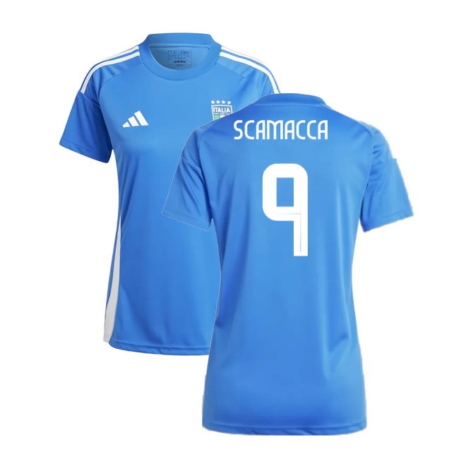 2024-2025 Italy Home Fan Jersey (Ladies) (SCAMACCA 9) — Buy Now