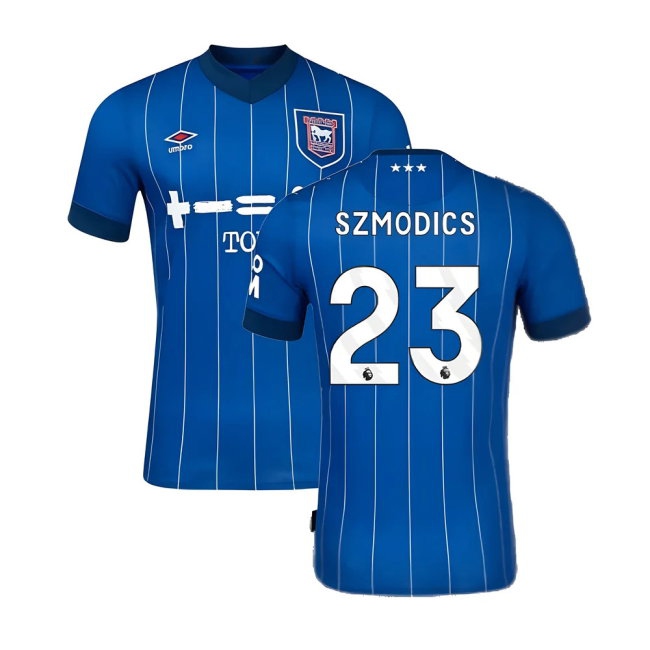 2024-2025 Ipswich Town Home Shirt (Szmodics 23) — Shop Online