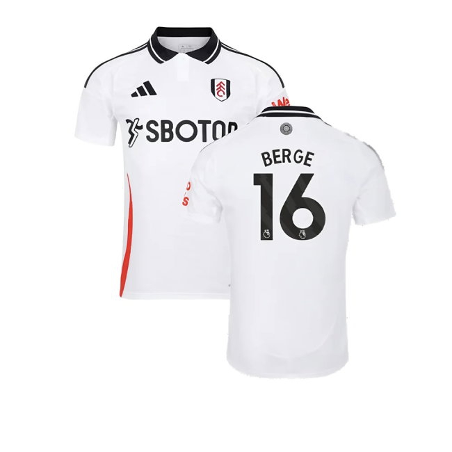 2024-2025 Fulham Home Shirt (Berge 16) — Buy Online
