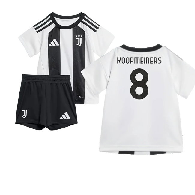 2024-2025 Juventus Home Baby Kit (Koopmeiners 8) — Buy Online