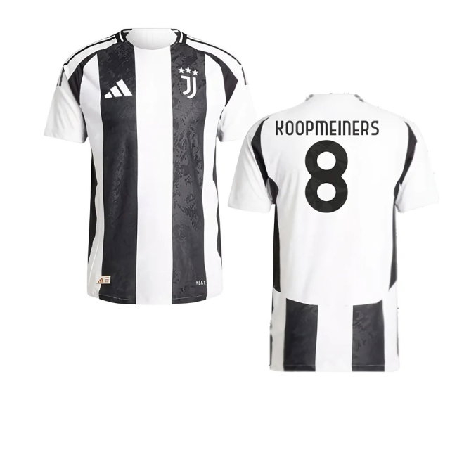 2024-2025 Juventus Player Version Home Shirt (Koopmeiners 8) — Shop Now