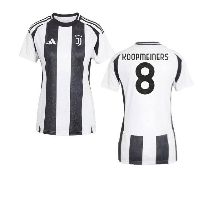 2024-2025 Juventus Home Shirt (Womens) (Koopmeiners 8) — Shop Now
