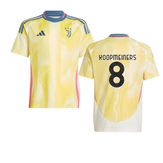 2024-2025 Juventus Away Shirt (Kids) (Koopmeiners 8) — Buy Now