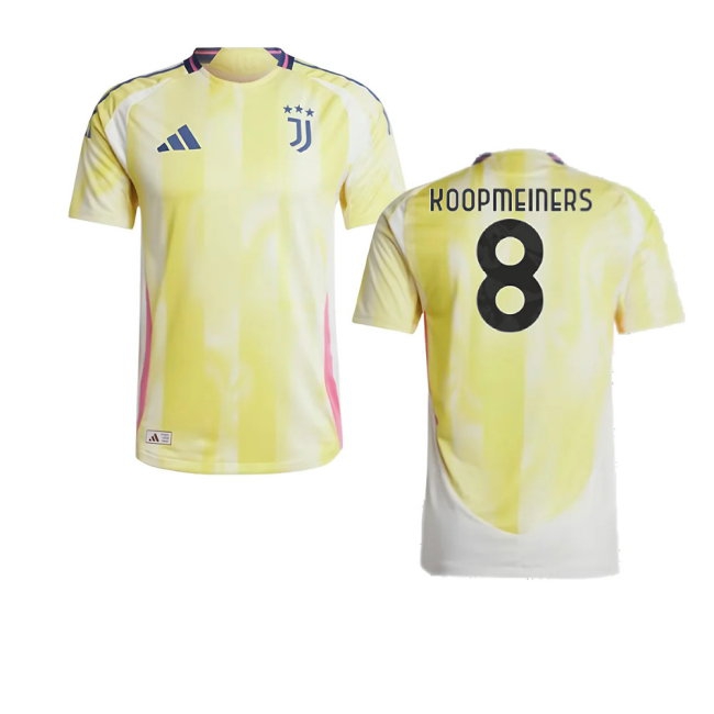 2024-2025 Juventus Player Version Away Shirt (Koopmeiners 8) — Shop Online