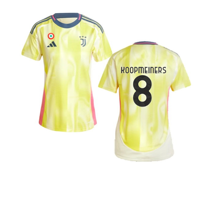 2024-2025 Juventus Away Shirt (Womens) (Koopmeiners 8) — Shop Online