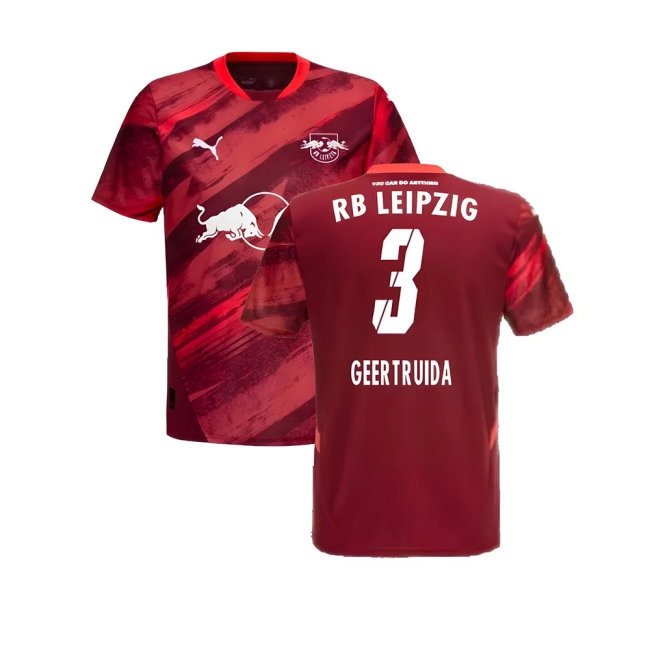 2024-2025 Red Bull Leipzig Away Shirt (Geertruida 3) — Shop Online