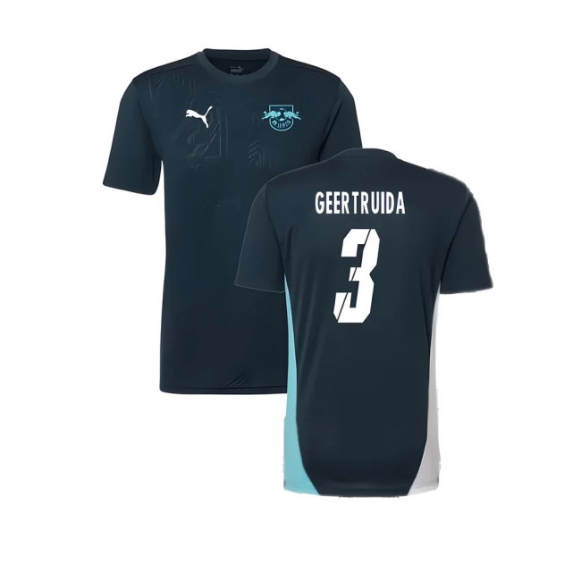 2024-2025 Red Bull Leipzig Training Shirt (Dark Night) (Geertruida 3) — Buy Online