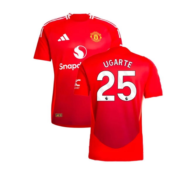 2024-2025 Man Utd Player Version Home Shirt (Ugarte 25) — Buy Now
