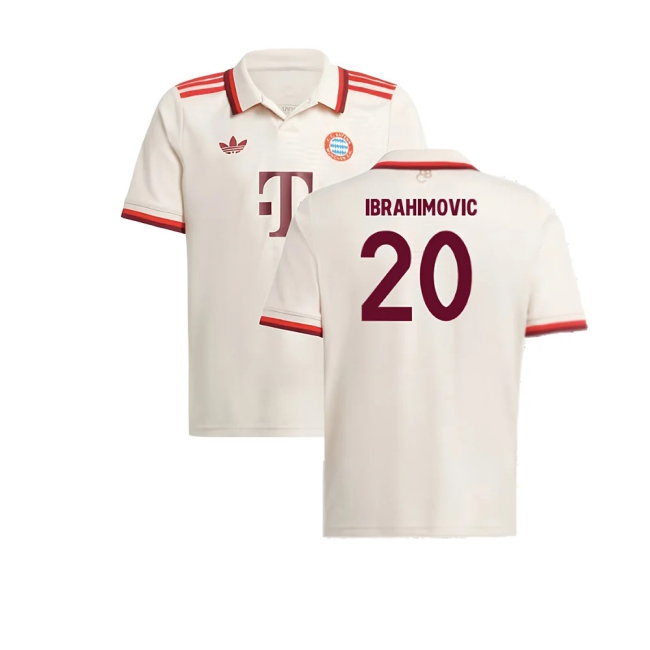 2024-2025 Bayern Munich Third Shirt (Kids) (Ibrahimovic 20) — Buy Now