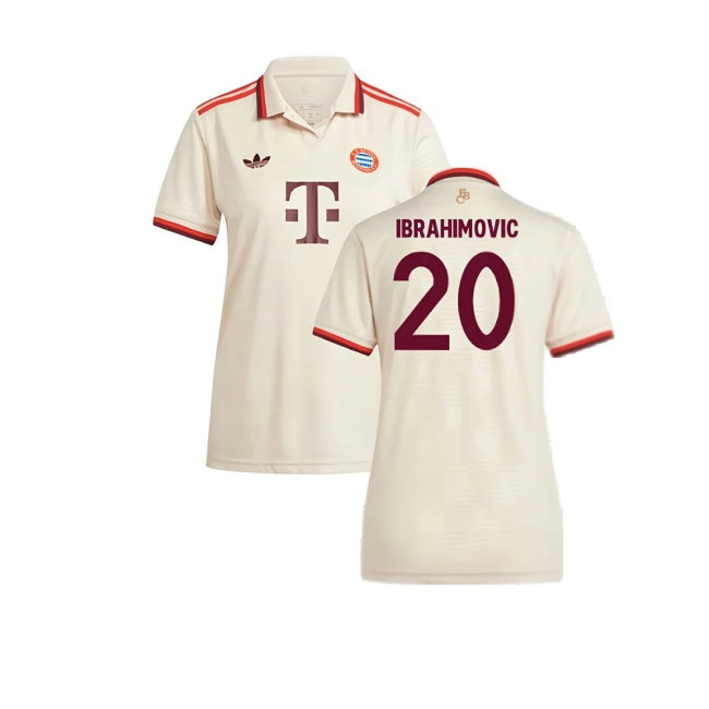 2024-2025 Bayern Munich Third Shirt (Womens) (Ibrahimovic 20) — Shop Online