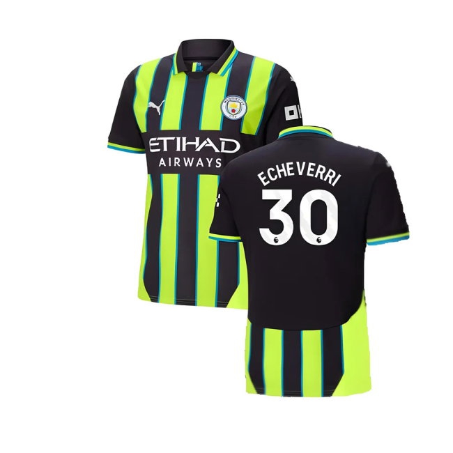 2024-2025 Man City Away Shirt (Echeverri 30)