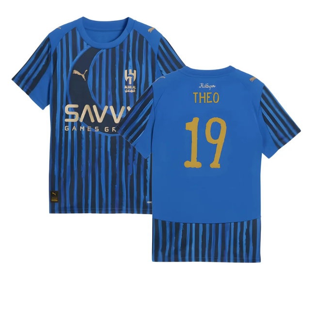 2025-2026 KIDSUPER x Al-Hilal SFC CWC Home Shirt (Blue) (Theo 19) — Buy Now