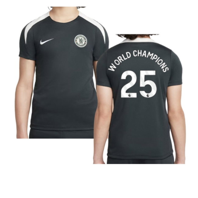 2025-2026 Chelsea Training Shirt (Green) - Kids (World Champions 25)
