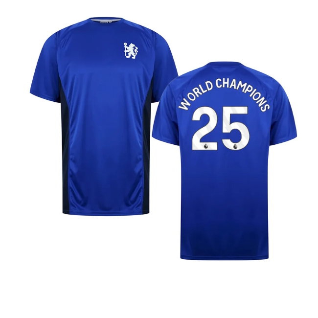 Chelsea Poly T-Shirt (Blue) (World Champions 25)