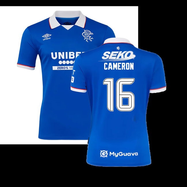 2025-2026 Rangers Home Shirt (Cameron 16) — Shop Online