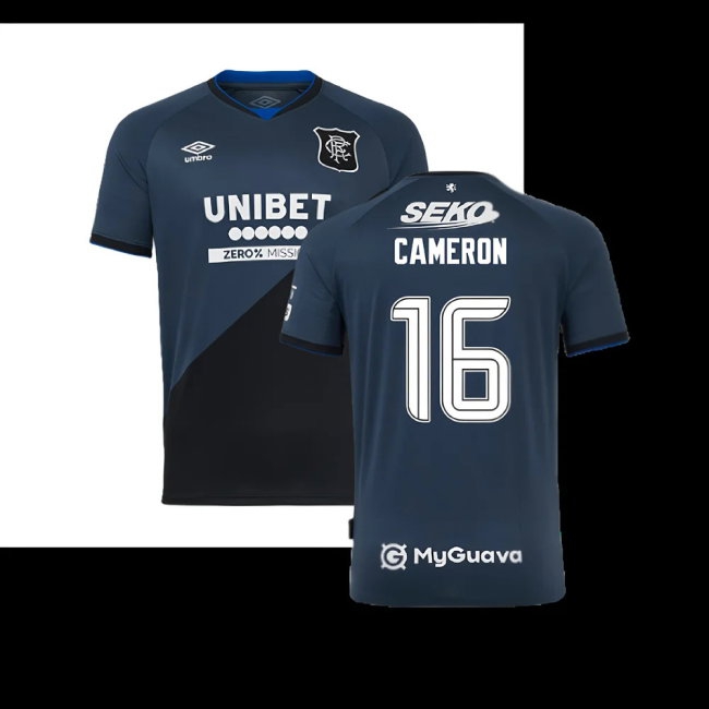 2025-2026 Rangers Third Shirt (Cameron 16) — Shop Now