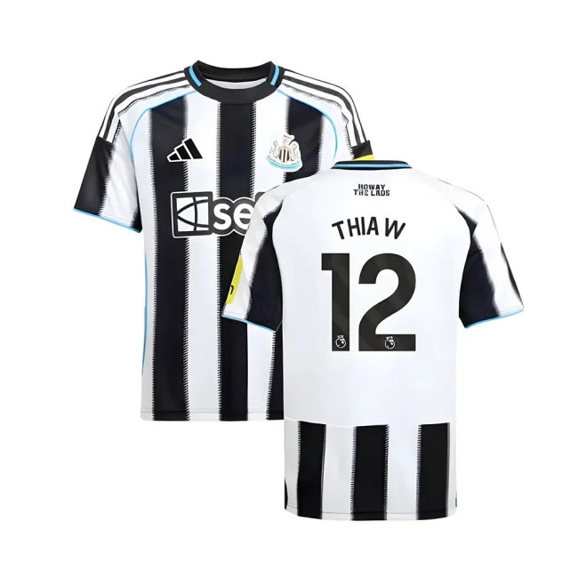 2025-2026 Newcastle Home Shirt (Kids) (Thiaw 12) — Buy Online