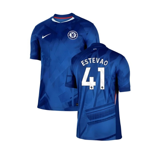 2025-2026 Chelsea Home Shirt (Estevao 41) — Shop Online