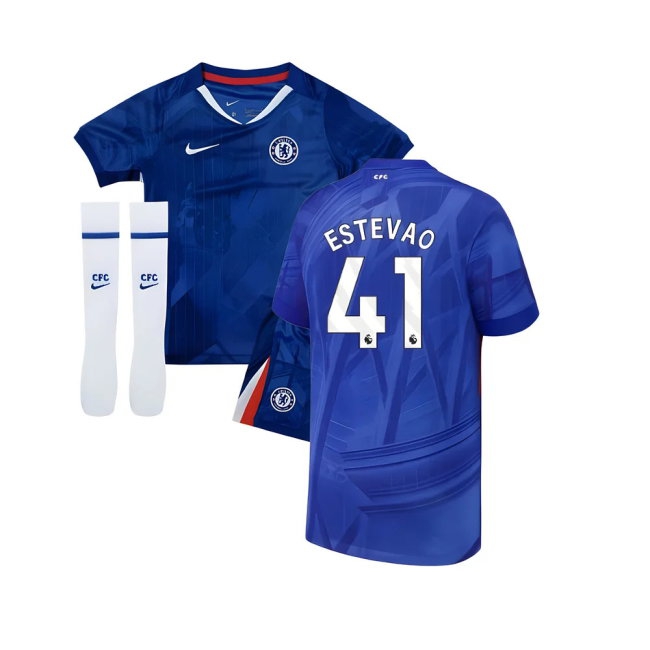 2025-2026 Chelsea Home Little Boys Mini Kit (Estevao 41) — Shop Online