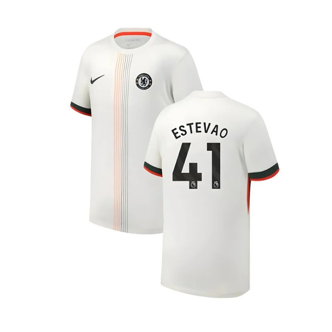 2025-2026 Chelsea Away Shirt (Kids) (Estevao 41) — Shop Now