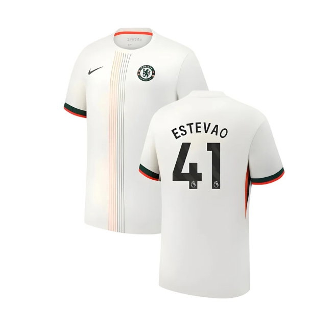 2025-2026 Chelsea Away Shirt (Estevao 41) — Shop Now