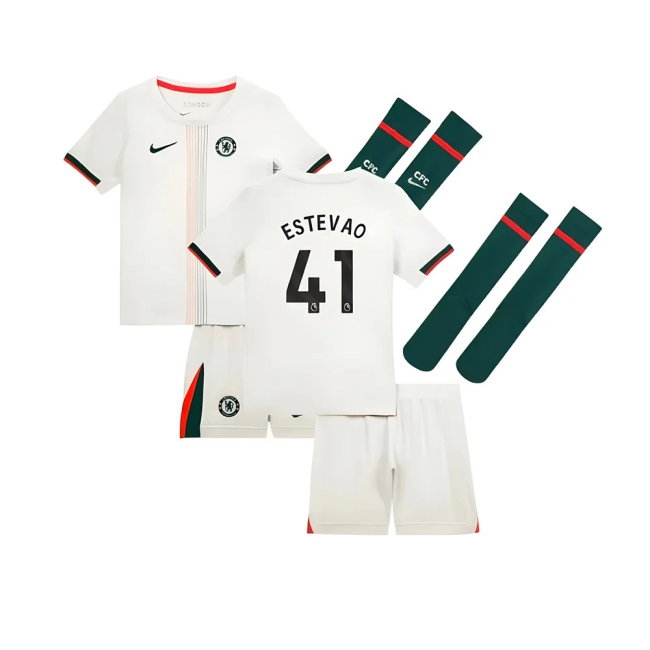 2025-2026 Chelsea Away Mini Kit (Estevao 41) — Buy Online
