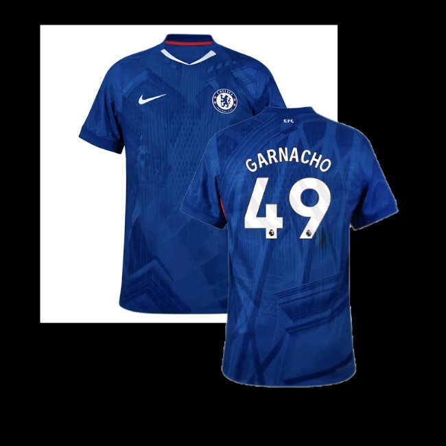 2025-2026 Chelsea Home Player Version Shirt (Garnacho 49) — Buy Now