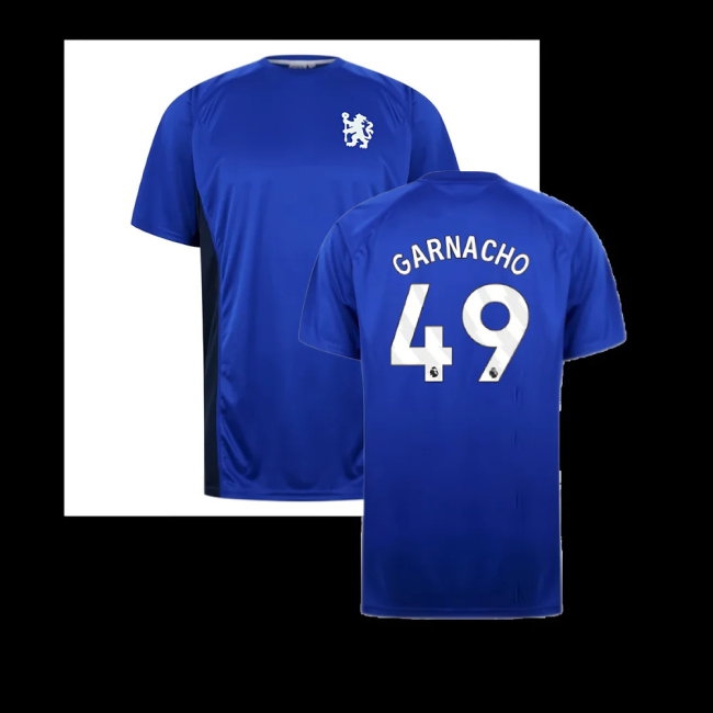 Chelsea Poly T-Shirt (Blue) (Garnacho 49) — Buy Now